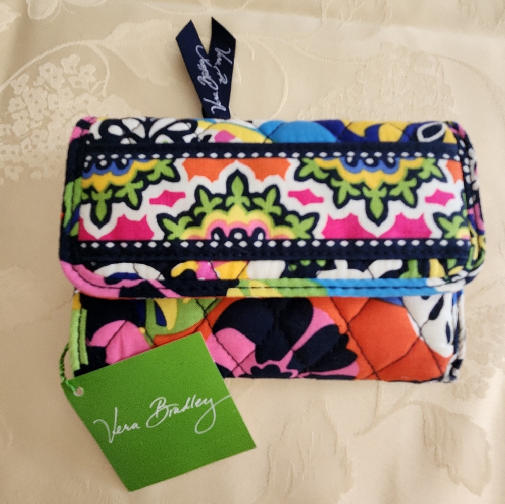 Vera Bradley Euro Wallet Rio NWT